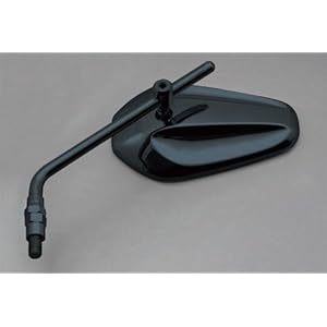 【クリックで詳細表示】デイトナ(DAYTONA) シェイブミラー(左右共通) ブラック ブルーM10 70981