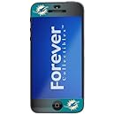 Forever Collectibles Miami Dolphins Team Logo Screen Protector Apple iPhone 5 &amp; 5S (2-Pack)
