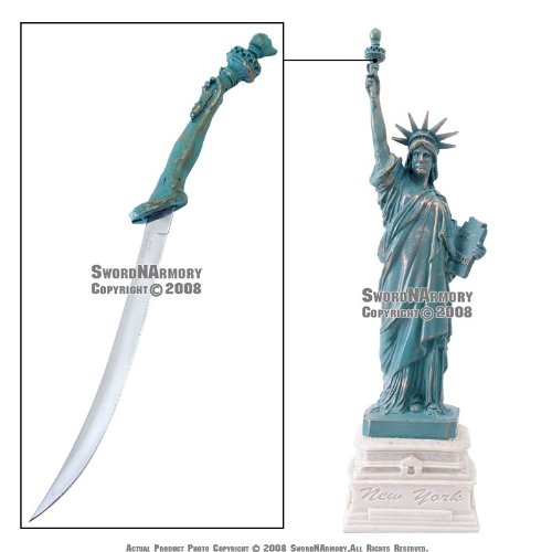 12 Tall Statue of Liberty Letter Opener New Great Gift