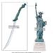 12" Tall Statue of Liberty Letter Opener New Great Gift