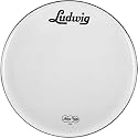 Ludwig Vintage Logo Bass Drumhead, White 22 Inch
