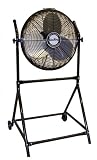 Air King 9219 Industrial Grade High Velocity Roll-About Stand with Fan, 18-Inch