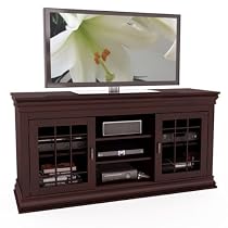 Big Sale B-231-NCT Carson 60-Inch Wood Veneer TV/Component Bench