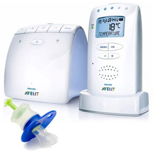 Avent Baby Monitor SCD525 00 DECT Technology Baby Monitor with Medicine Dispenser