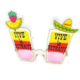 Lunettes humoristiques "Vive la retraite" Image du produit