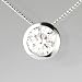 【 DIAMOND WORLD 】 K18WG 天然ダイヤモンド ペンダントネックレス 0.5ct 【無色透明 Gカラー SIクラス Goodカット】【JAPAN GEM GRADING CENTER ソーティング付】 ダイヤモンド【 輝き厳選保証 】