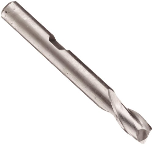 Niagara Cutter SMW835 Cobalt Steel End Mill, General Purpose, Uncoated (Bright), 2 Flutes, Square End, 22mm Cutting Length, 20mm Cutting Diameter