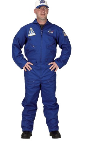 Adult Small Flight Suit with Embroidered Cap