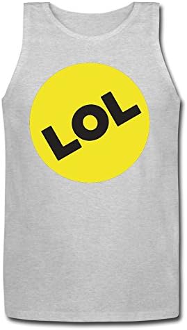 Man Lol Awesome Clasic Yellow Round Funny Cool 2016 Tank Top