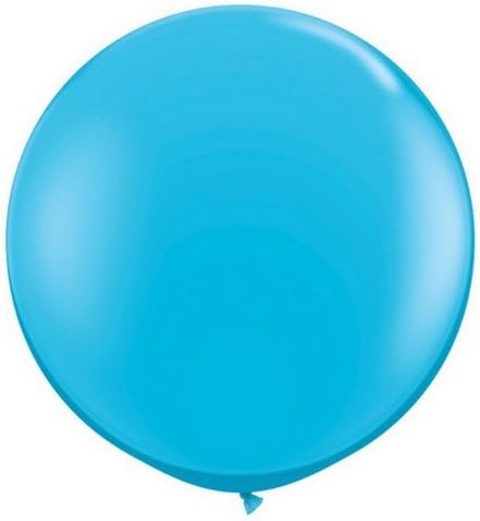 36" Round Balloon Robin Egg Blue