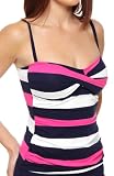Tommy Bahama Regatta Bold Twist Front Foam Cup Tankini Swim Top (TSW55502T) 41xrjUg4dGL. SL160 Tommy Bahama Regatta Bold Twist Front Foam Cup Tankini Swim Top (TSW55502T)