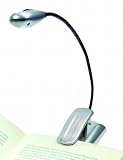Details zu "Idena 407223 LED Leselampe mit Clip und 3 AAA Batterie, silber" Details zu "Idena 407223 LED Leselampe mit Clip und 3 AAA Batterie, silber"