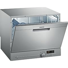 Siemens SK26E800EU Tischgeschirrsp�ler / A+ AB / 6 L / 0.62 kWh / 55.1 cm / Silver Inox