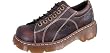 Dr. Martens 6 Eye Lace to Toe Shoe Tan Grizzly