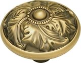 Belwith Keeler Acanthus Collection 1 1/2 Cabinet Knob Kensington Brass