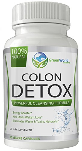 Colon cleanse herbal detox by green world vitamins - 10…