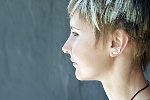 Earcuffs - Cartilage Earring - Earrings - Silver Earrings - Sterling Silver Earrings - Filigree - Filigree Earrings
