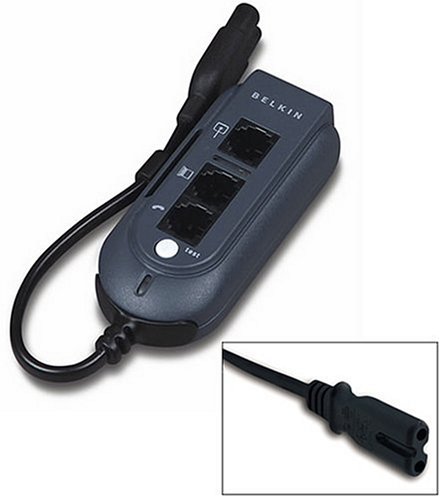 Childrens Toyshop  Electronics : Belkin Universal Laptop Travel Surge, With C8 Style Connector, 2m Cable