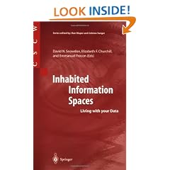 Inhabited Information Spaces: Living with your Data (Computer Supported Cooperative Work)