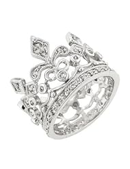 CZ Crown Eternity Ring