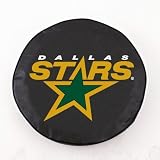 NHL Dallas Stars Tire Cover Color: Black, Size: M