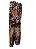 Palazzo Wrap Pant Brown Tie Die Rayon Hippie Trouser