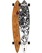 Arbor Timeless Pin Bamboo 46 Complete Skateboard w/ Free B&F Heart Sticker Bundle