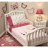 Raspberry Swirl 4 Piece Toddler Bedding Set by Lambs & Ivy