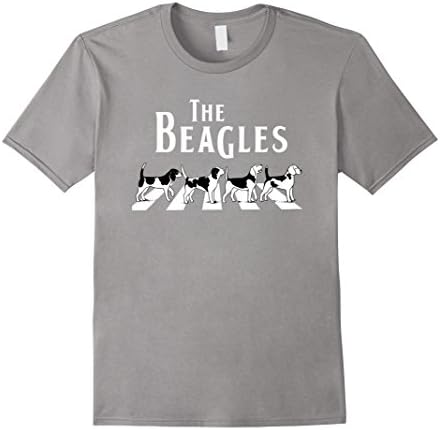 Men's "The Beagles" Stylized T-Shirt XL Slate
