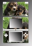 Beagle Puppy Dog Cute Pet Game Vinyl Decal Cover Skin Protector 12 for Nint ....