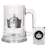 Los Angeles Kings Beer Mug And Shot Glass Boilermaker Set