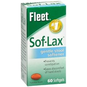 SOF-LAX Stool Softener-60 ct.