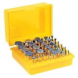 50pc Universal Diamond Burr Bit Set 1/8 Shank
