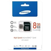 Samsung Micro SDHC Class 4 High Speed Memory Card - 8GB - MB-MS8GEU