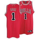 Derrick Rose Bulls Red NBA Replica Jersey - Big Kids