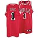 adidas Chicago Bulls #1 Derrick Rose Youth Red Swingman Basketball Jersey (Medium)