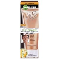 Garnier Skin Renew Miracle Skin Perfector B.B. Cream, Medium and Deep, 2.5 Fluid Ounce