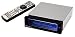SilverStone Aluminum Front Panel 5.25-Inch Multi-media System with LCD Display MFP51B (Black)