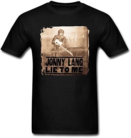 SAMJOSY Men's Jonny Lang Lie To Me T-shirt Size XXL Black