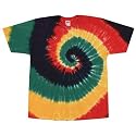 Rasta Spiral Tie Dye T-Shirt