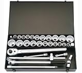 31 Piece 3/4 Sq. Dr Elora Metric & Imperial Socket Set