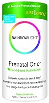 Hot Sale RAINBOW LIGHT JUST ONE PRENATAL ONE MULTIVITAMIN 300 TABS