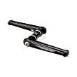 Fly Racing 180mm Black Cranks with Euro Bottom Bracket