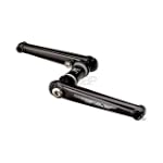 Fly Racing 175mm Black Cranks with Euro Bottom Bracket