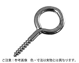 鉄ニッケルメッキ　ヒートン　サイズ＃００　入数３０００【ハイロジック】