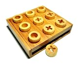 Wooden Tic Tac Toe Game