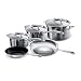 Le Creuset Tri-Ply Stainless Steel 8-Piece Cookware Set