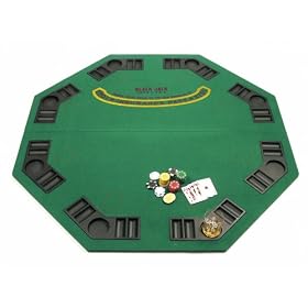 Be-Active Blackjack & Poker Table Top - complete with carry case