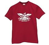 IMAGE OF Roma T-Shirt-Womens-Red-Large