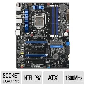 Boxed Intel Desktop Board Extreme Series ATX Form Factor for Second Generation Intel Core Family Processors BOXDP67BGB3